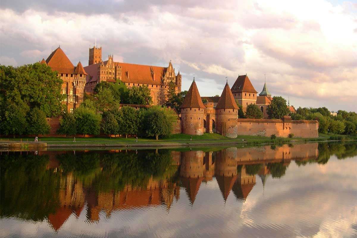 Castello teutonico a Malbork puzzle online