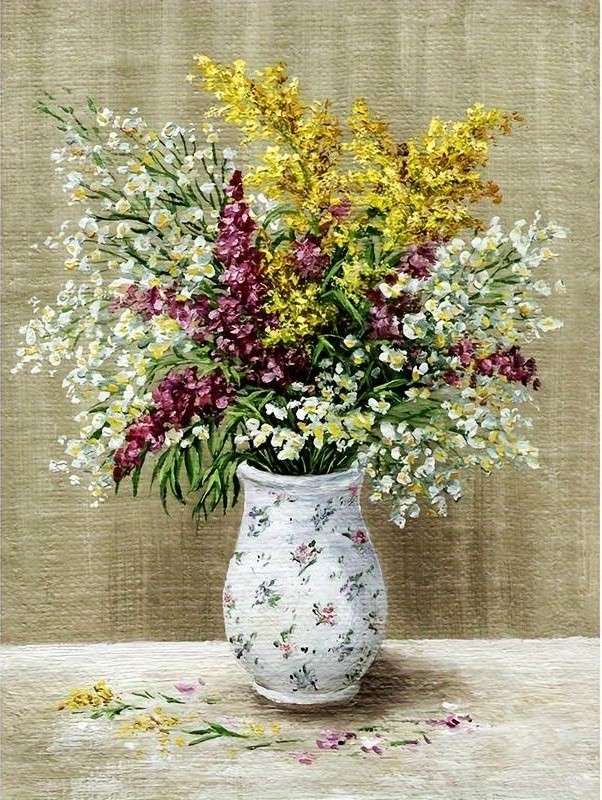 wildflowers in a jug online puzzle