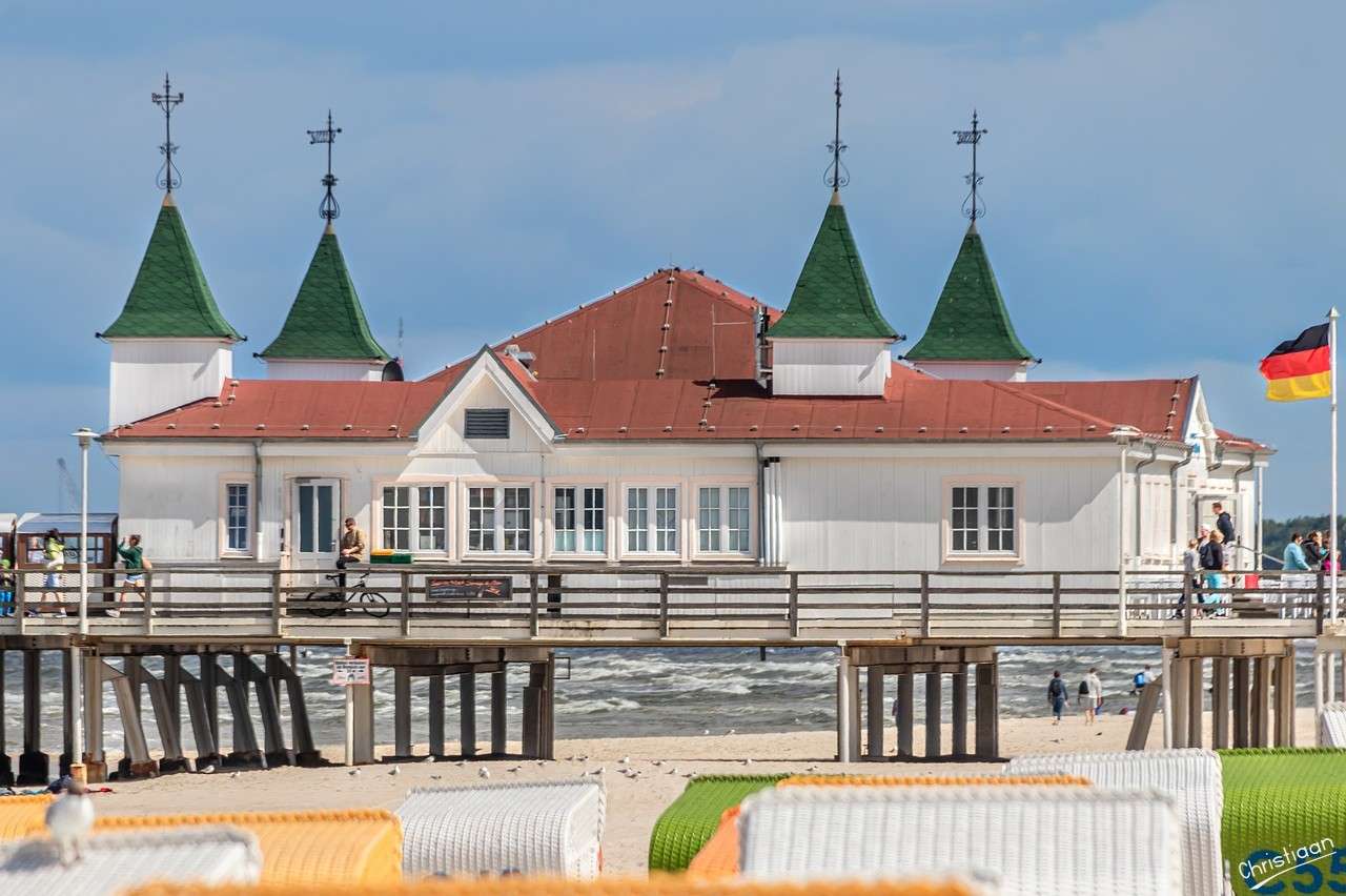 Pier, Ahlbeck, Deutschland. Puzzlespiel online