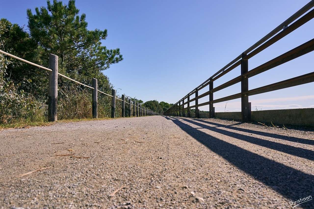 Cărare, promenadă, balustradă. puzzle online