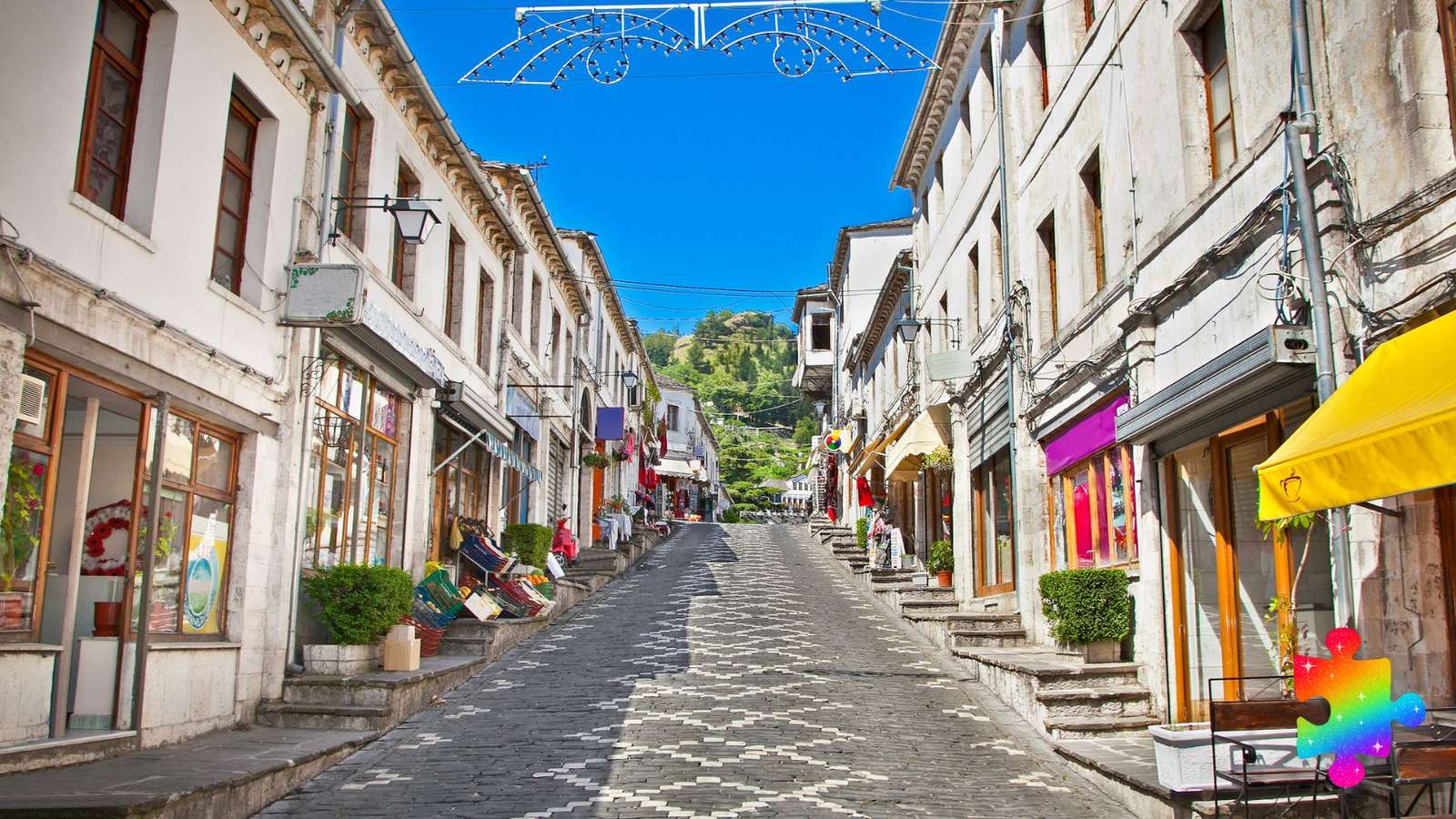 Gjirokaster, Albanien Pussel online