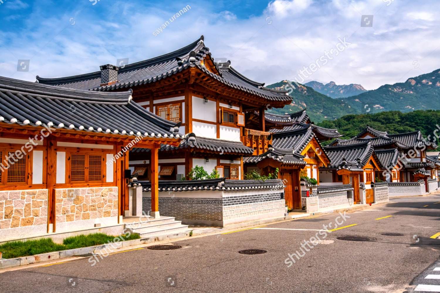 Satul Eunpyeong Hanok Coreea de Sud puzzle online