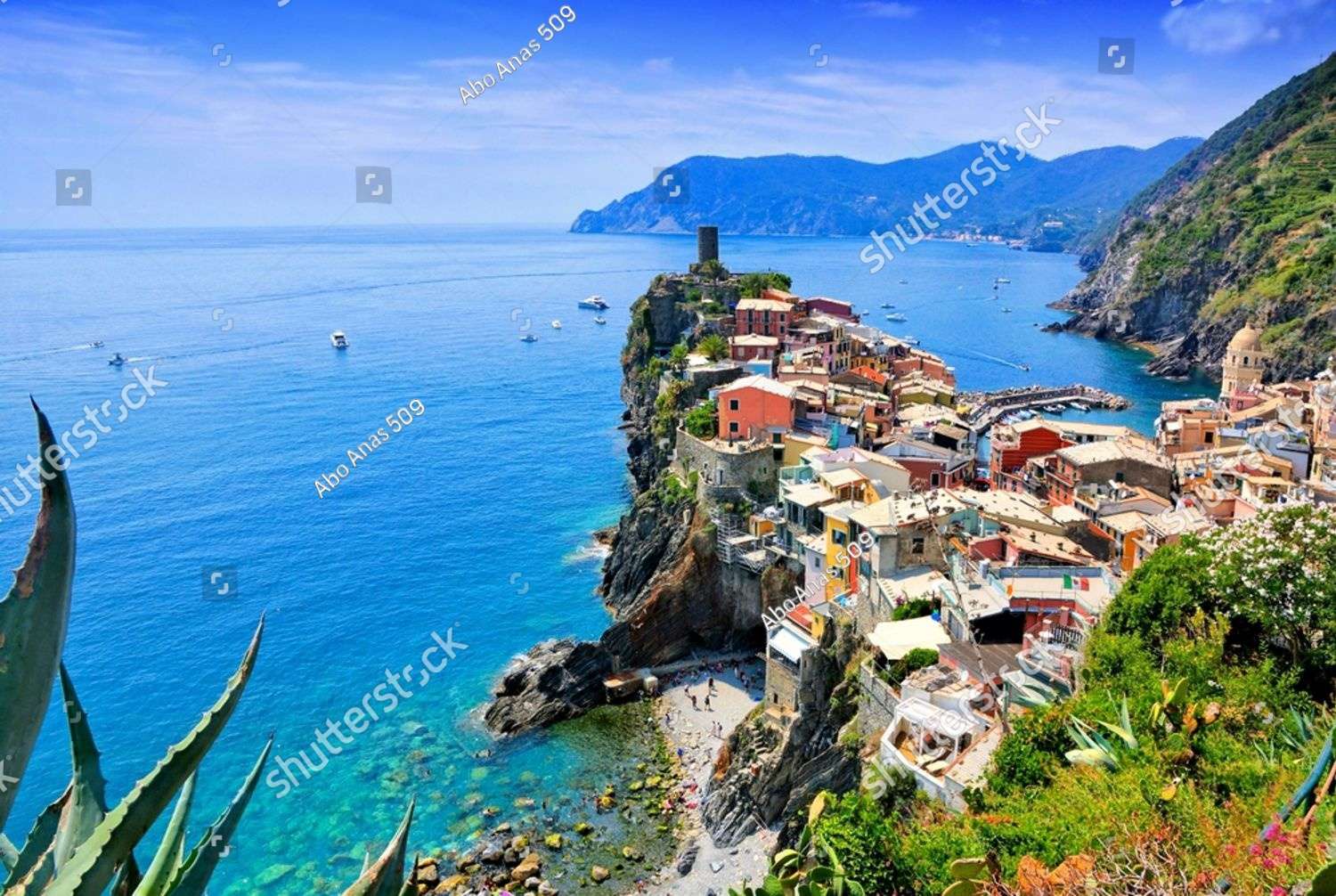 Cinque Terre Italien Pussel online