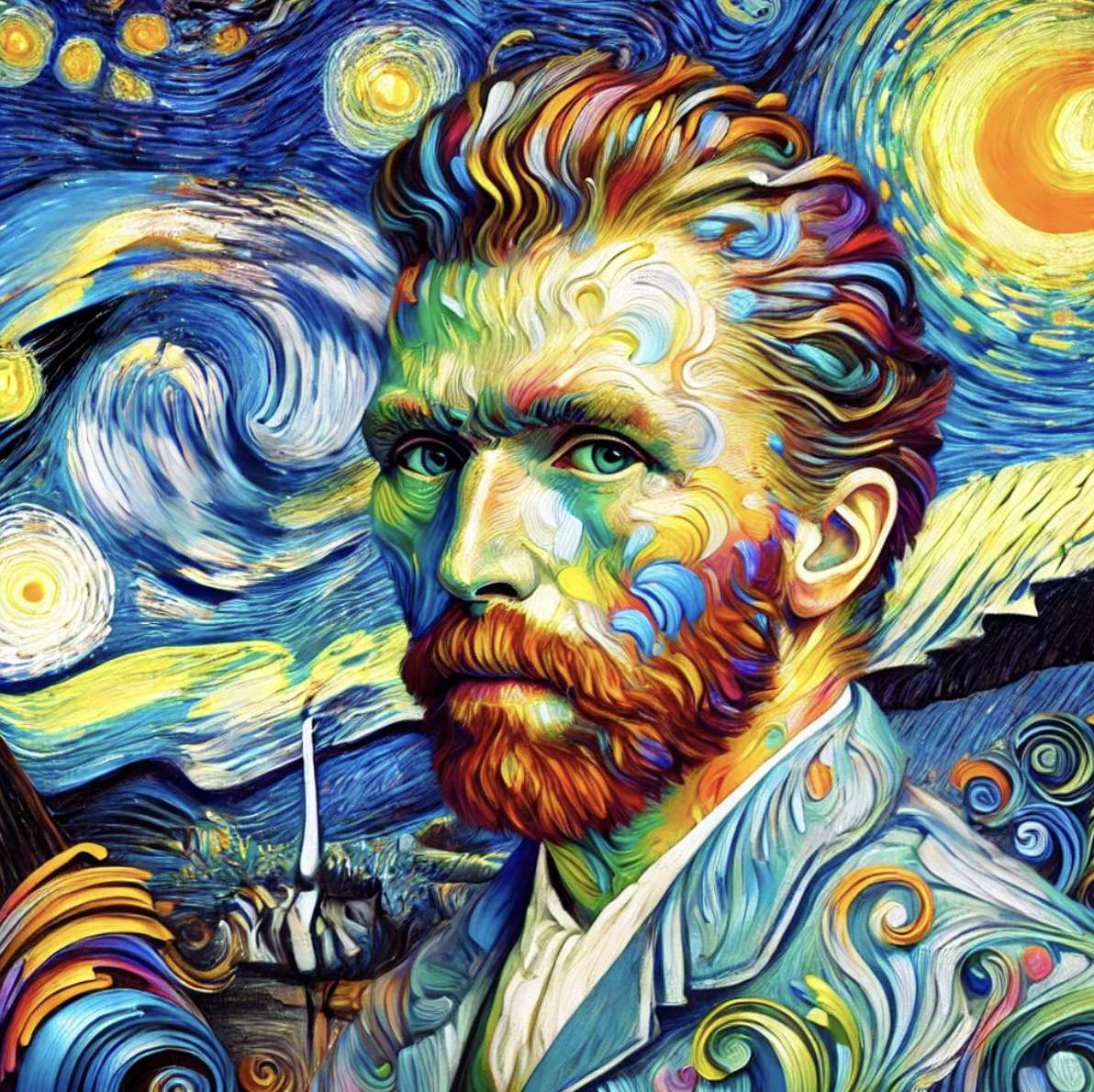 Van Gogh online puzzle