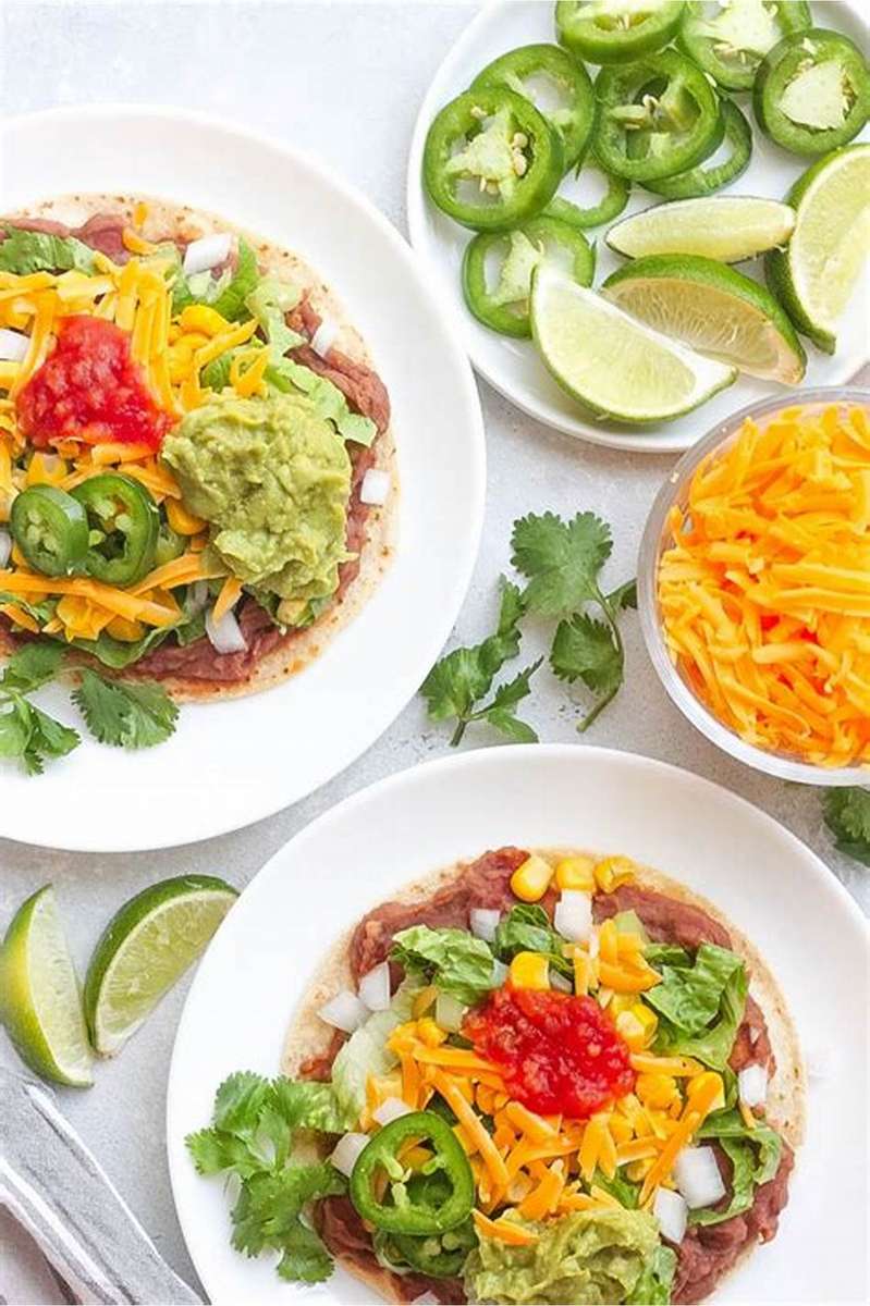 Veganistische Tostadas legpuzzel online