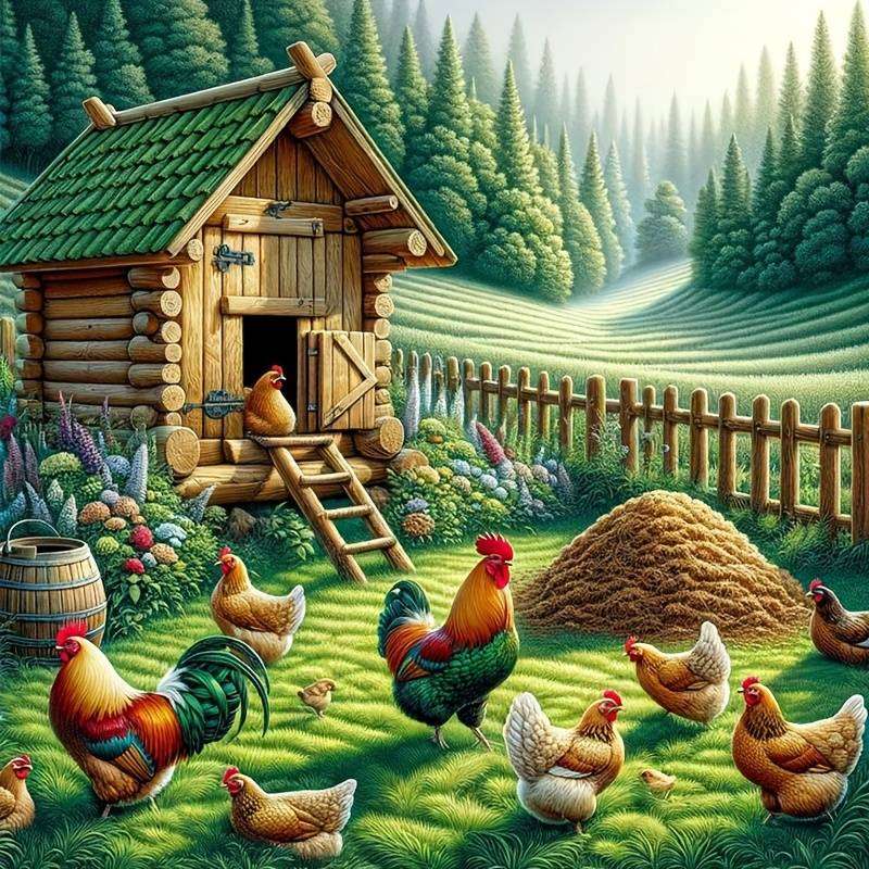 hens and roosters in your yard jigsaw puzzle online