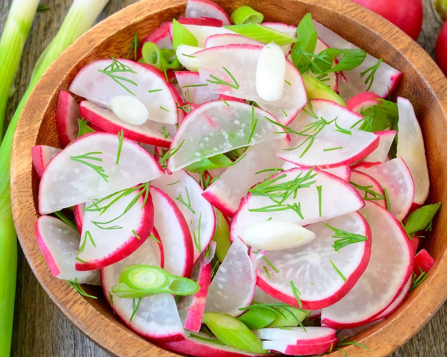 Chopped radish and chives jigsaw puzzle online