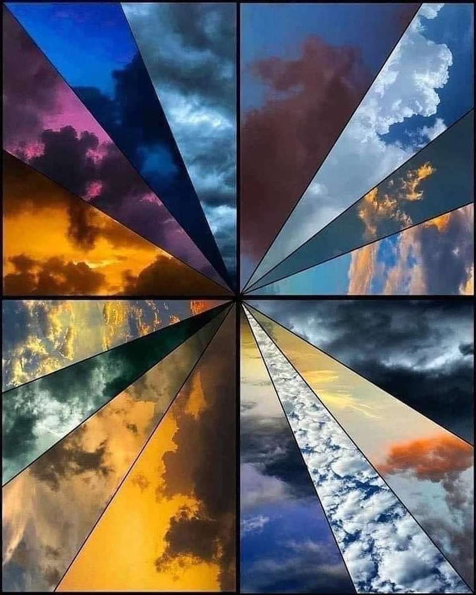 Sky and art. online puzzle