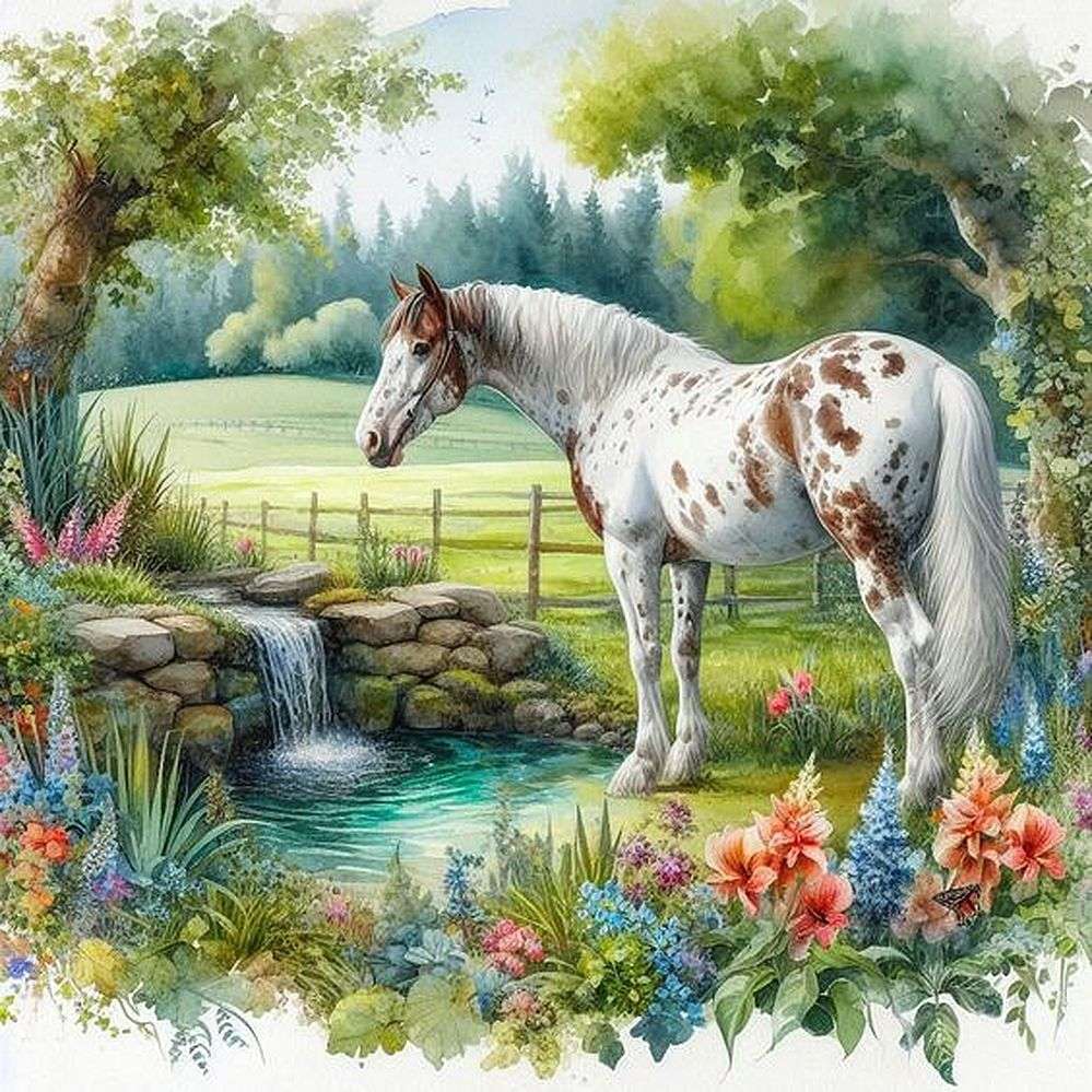 Horse 1# jigsaw puzzle online