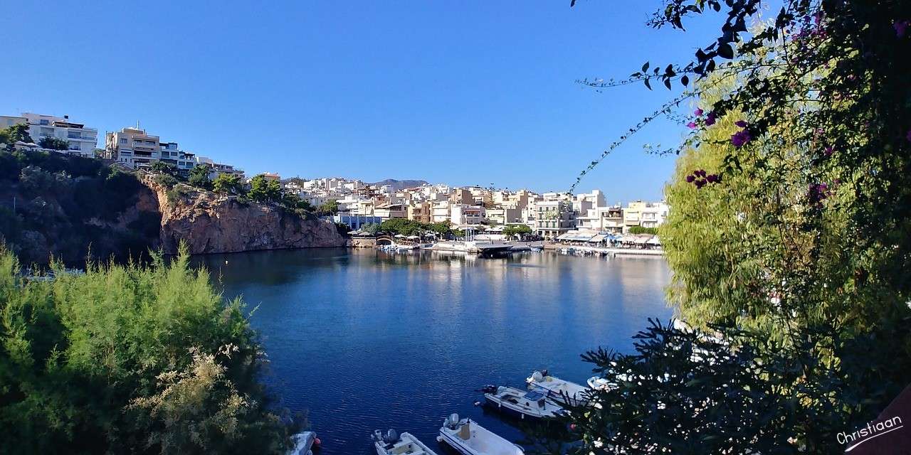 Agios Nikolaos, Creta, Vacanță jigsaw puzzle online