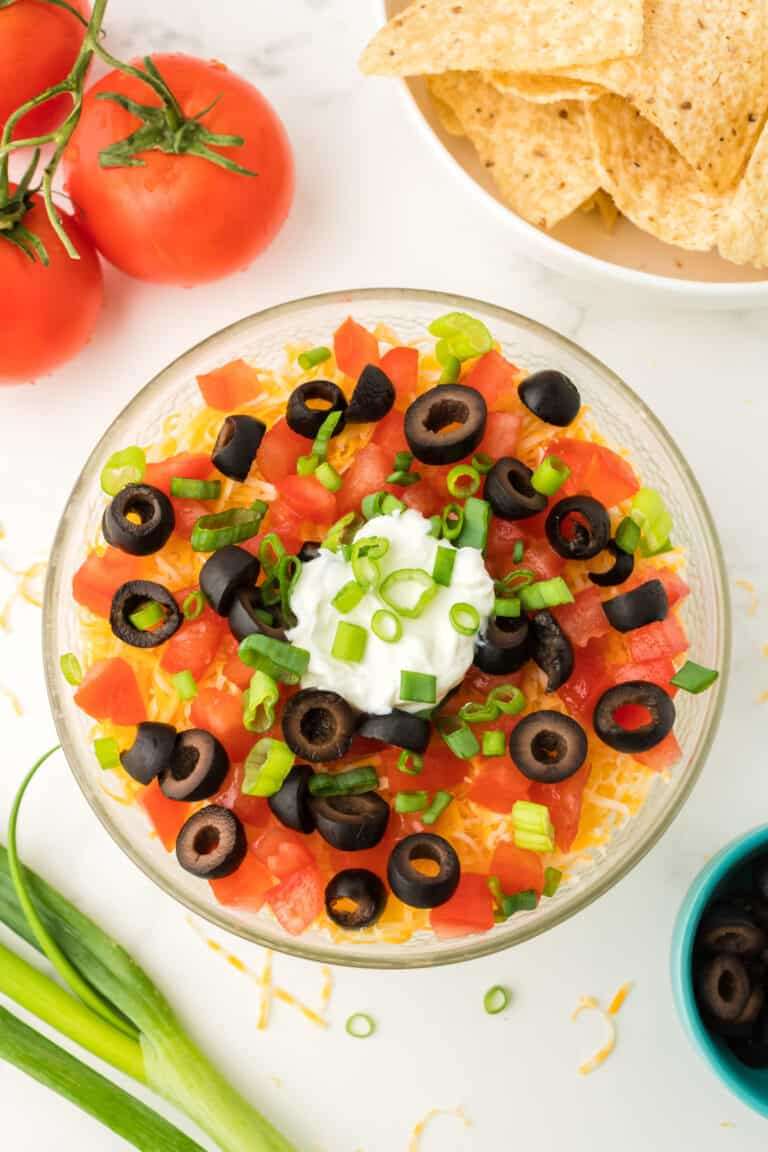 Layered Taco Dip παζλ online