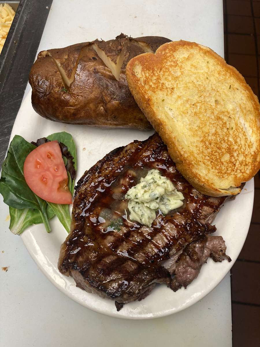 Cena de carne rompecabezas en línea