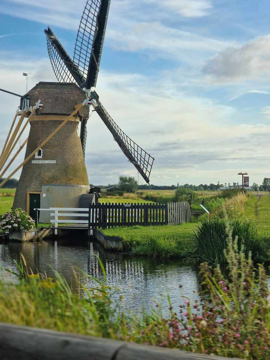 Molen Nederland Amsterdam legpuzzel online