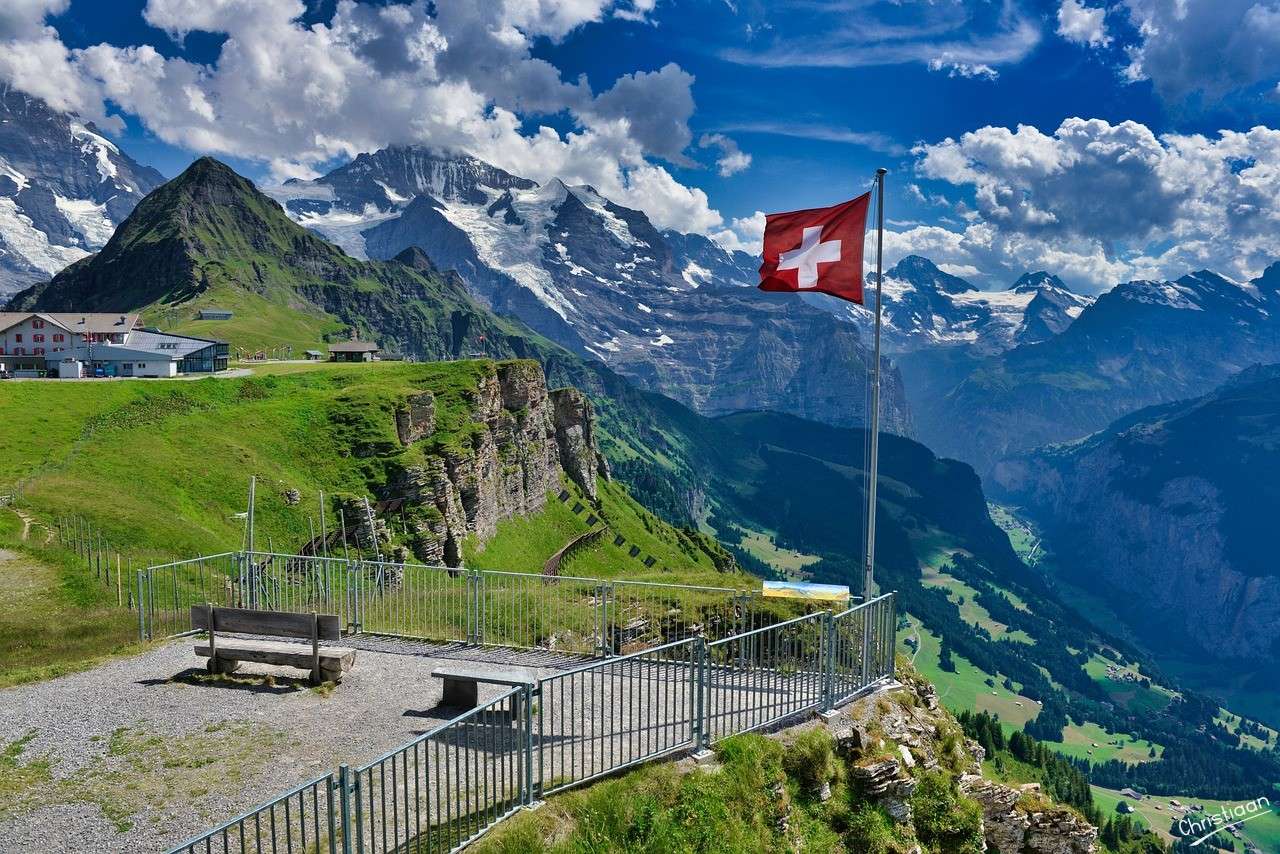 Grindelwald, Suiza. rompecabezas en línea