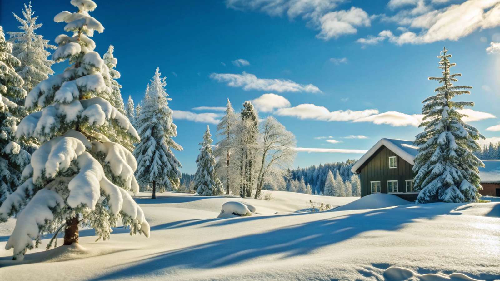 Winter-winter jigsaw puzzle online