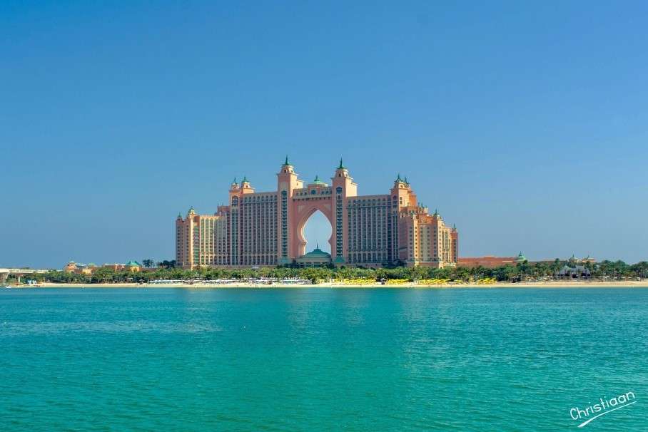 Atlantis, De palm, Dubai. online puzzel