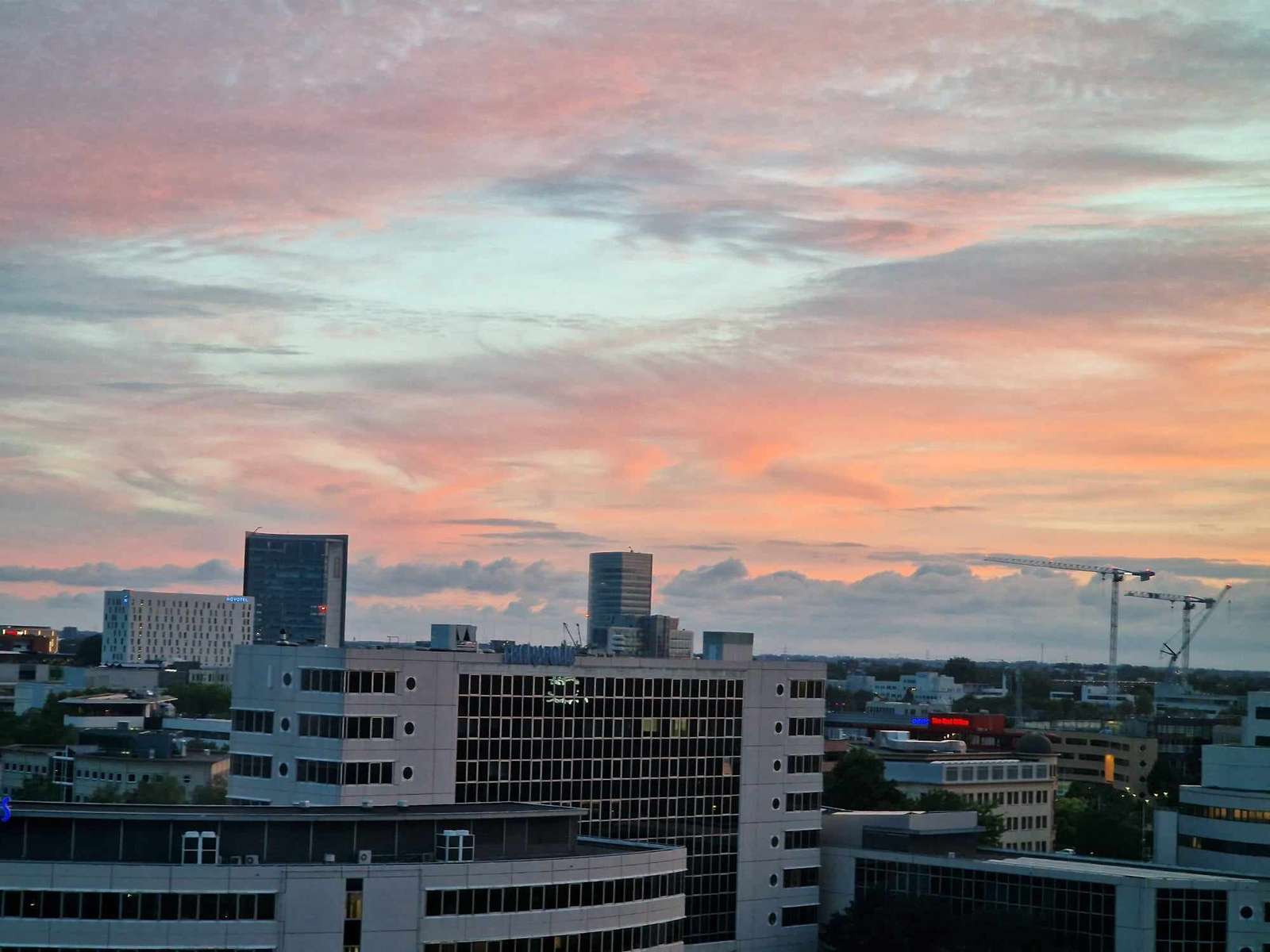 Lindo céu Holanda Amsterdã quebra-cabeças online