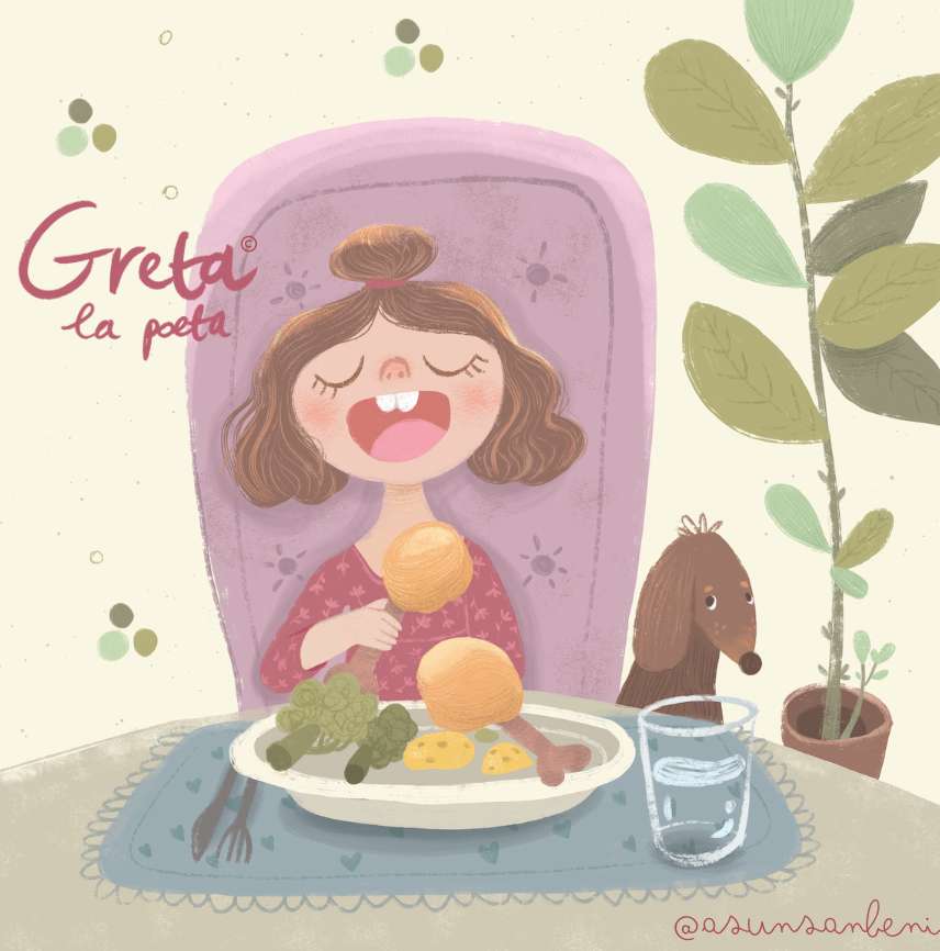 Greta, a poetisa quebra-cabeças online