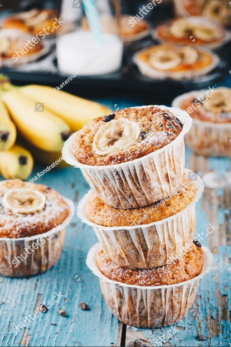 muffins à la banane puzzle en ligne