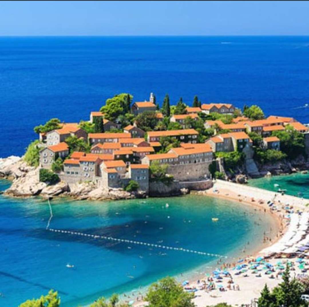 Sveti Stefan Montenegro pussel på nätet