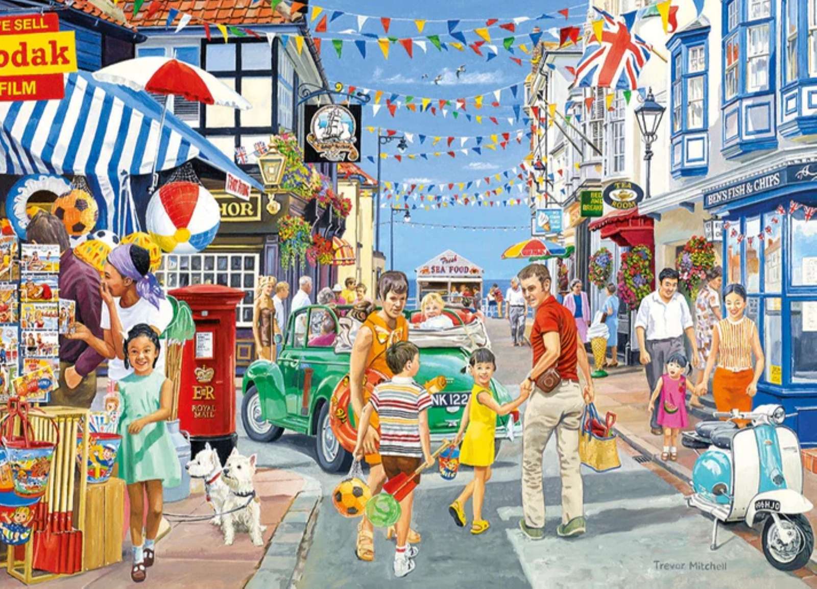 On the way to the beach jigsaw puzzle online