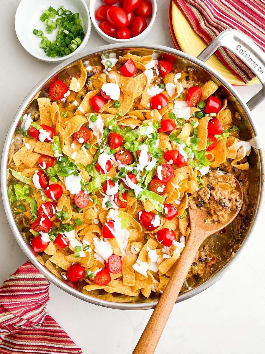 Walking Taco Casserole jigsaw puzzle online