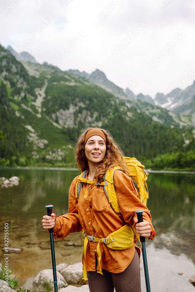 Tourisme de randonnée dans les Tatras en Pologne puzzle en ligne