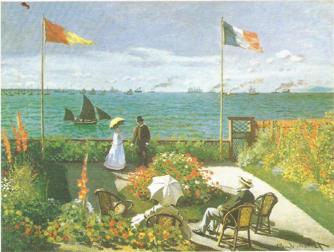 Giardino a Sainte-Adresse puzzle online