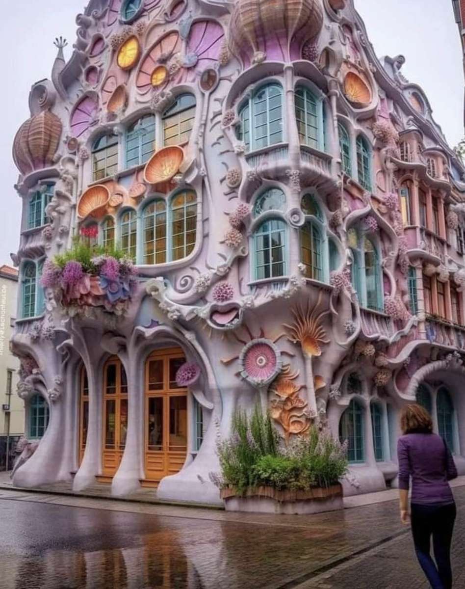 GAUDI Barcelona pussel på nätet