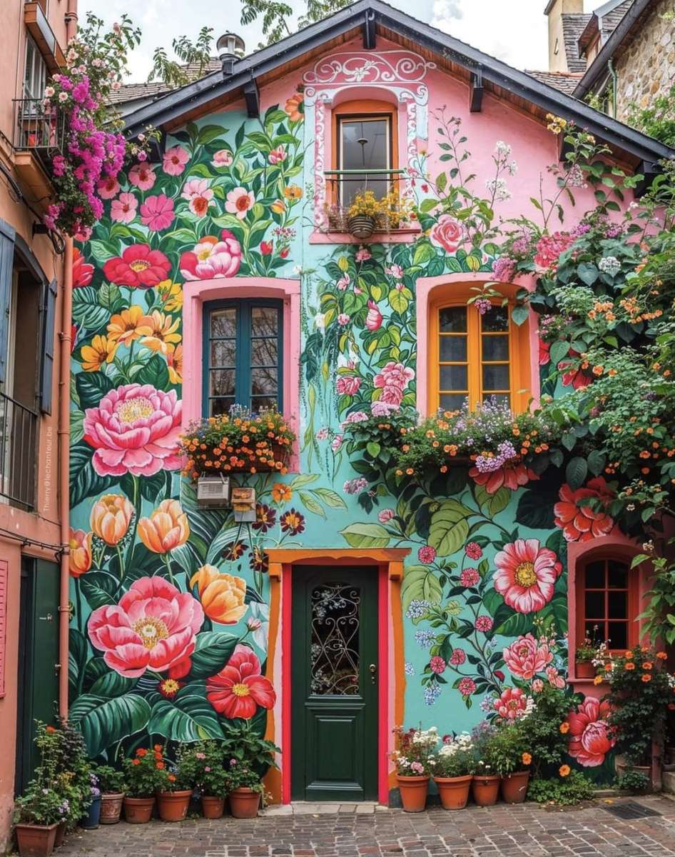 La maison des fleurs online puzzle