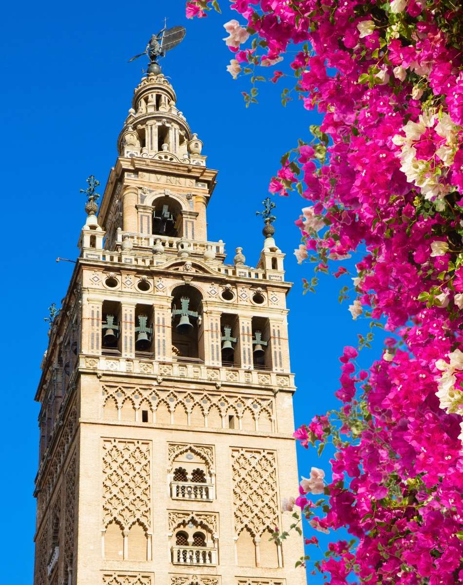 Giralda Sevilla városában online puzzle