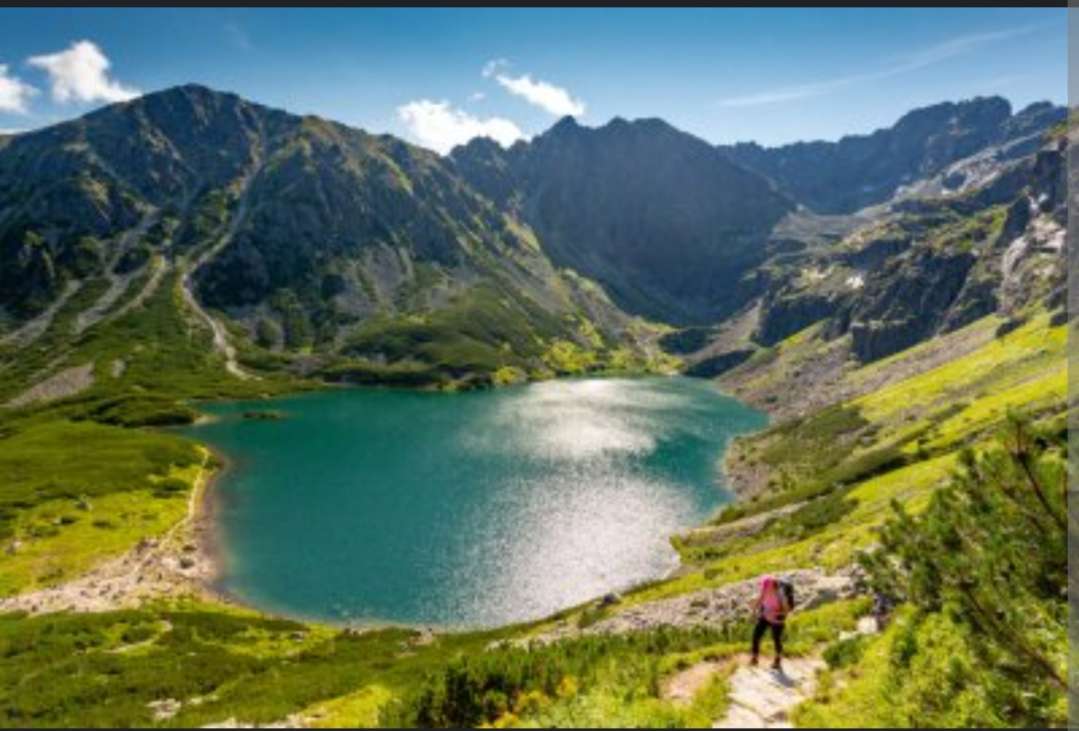 Morskie Oko Polen pussel på nätet