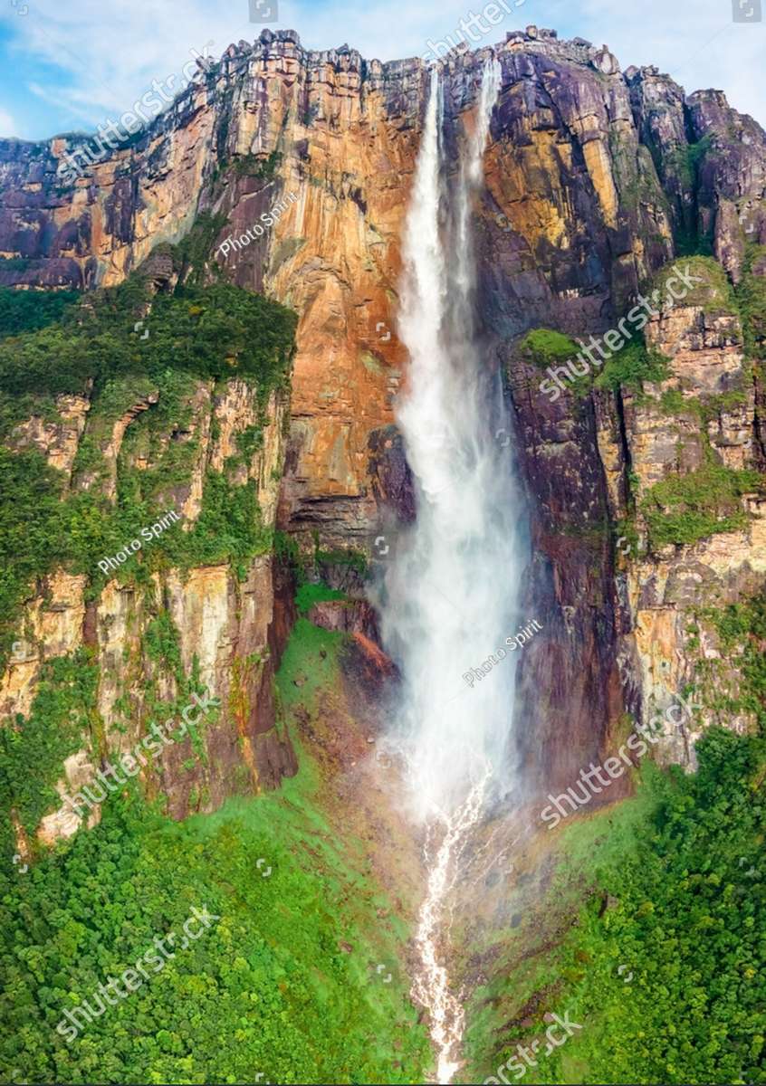 Salto De Angel Venezuela Puzzlespiel online