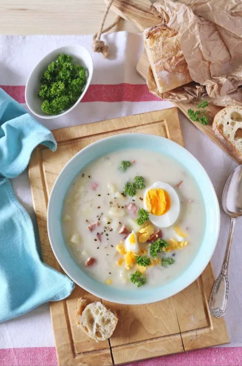 Sour rye soup ❤️❤️❤️❤️❤️❤️ jigsaw puzzle online