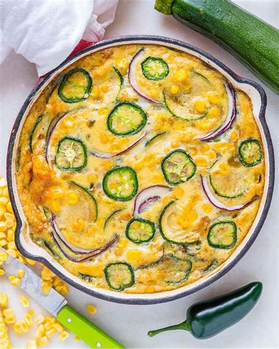 Frittata de courgettes puzzle en ligne