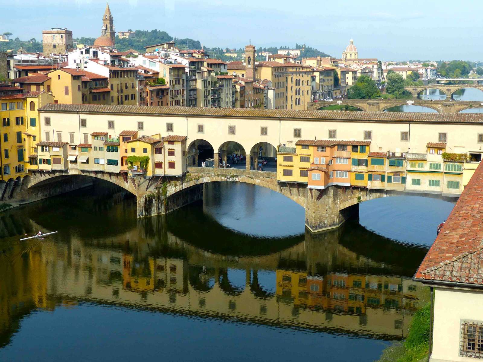 Ponte Vecchio - brug in Florence, Italië legpuzzel online