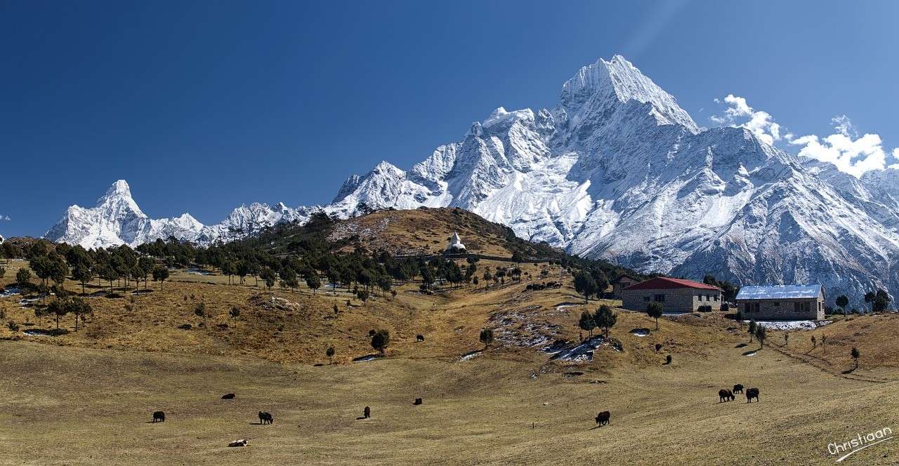 Himalaya, Panorama. puzzle en ligne