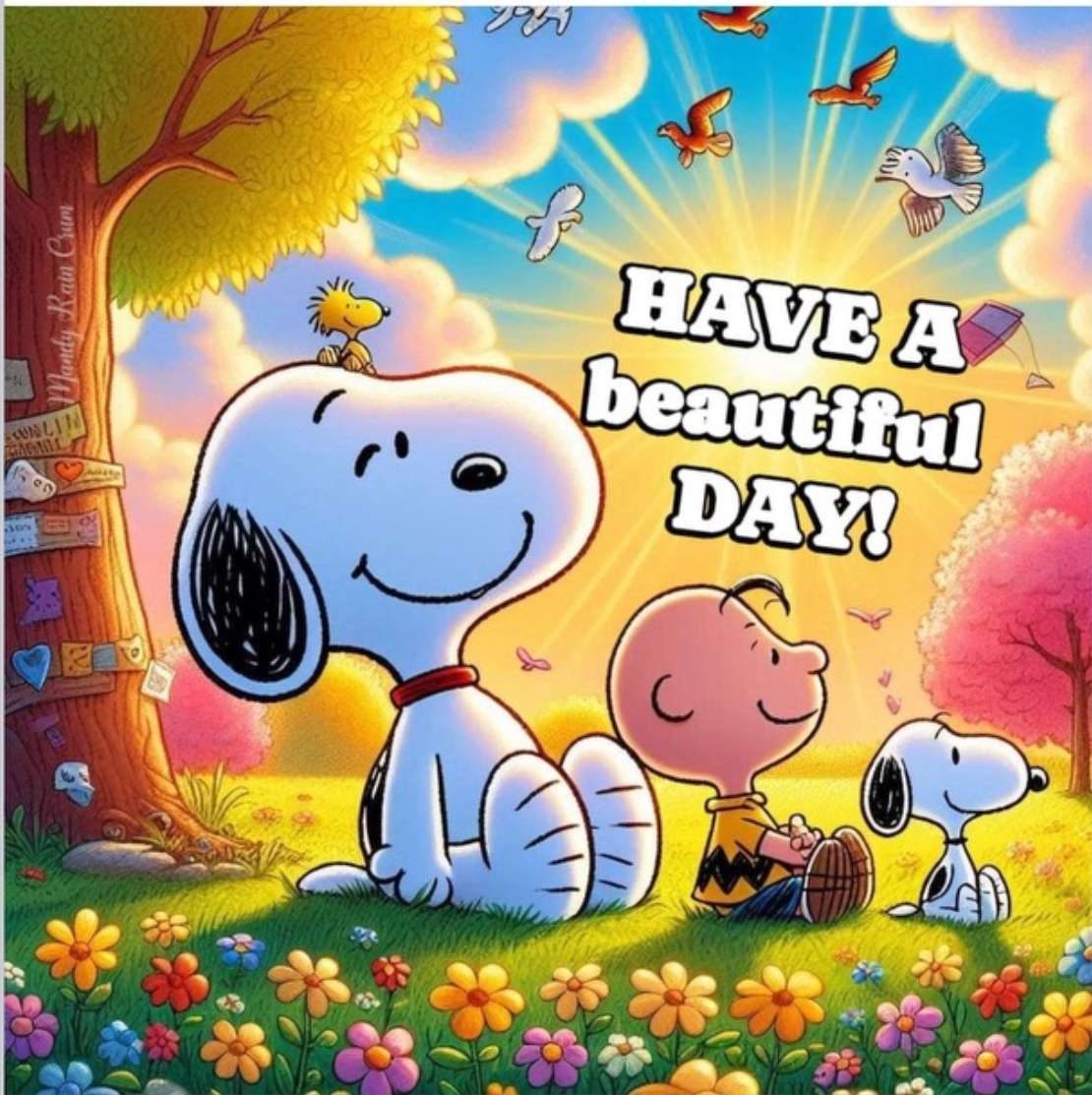 Snoopy dice: “Buona giornata! " puzzle online