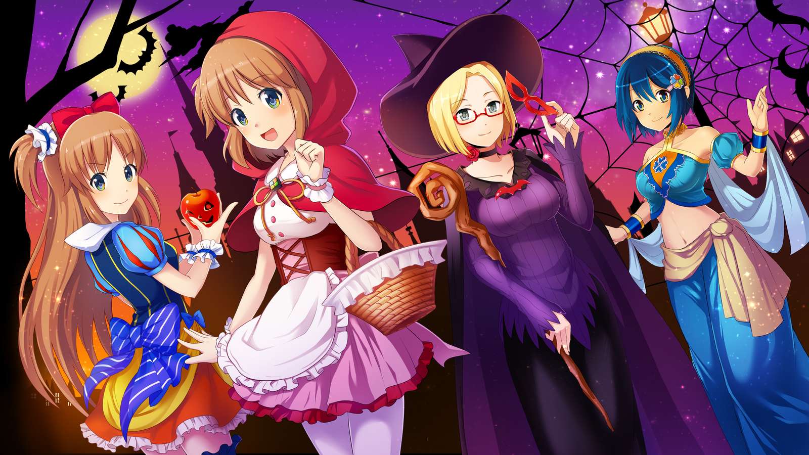 Halloween der Familie Madobe Puzzlespiel online