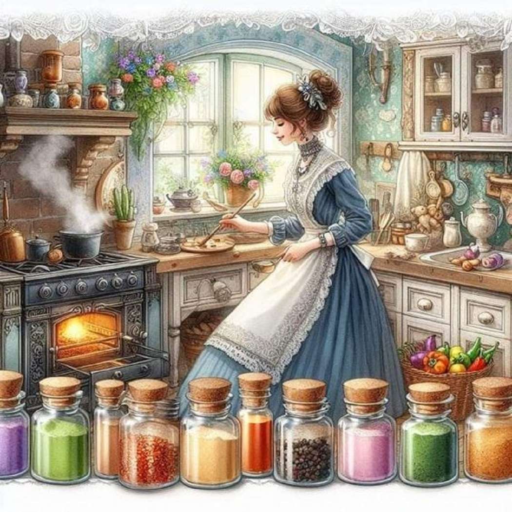 A collection of spices jigsaw puzzle online