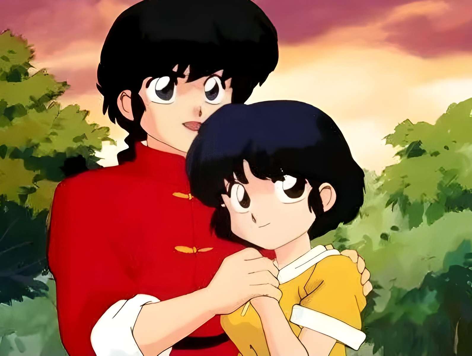 Ranma și Akane. jigsaw puzzle online