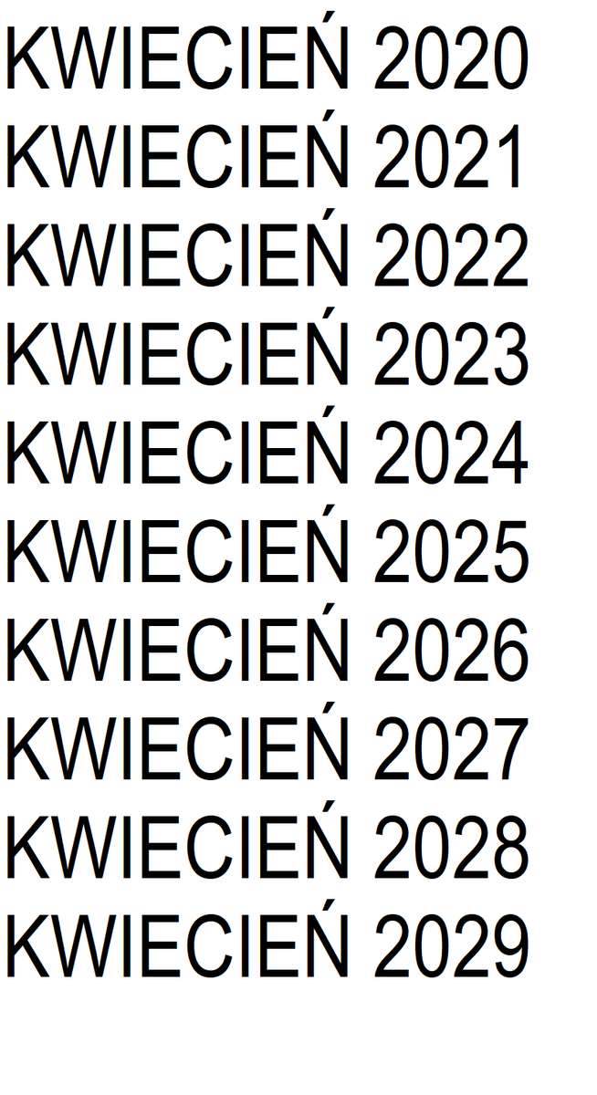 DUBEN 2020 - 2029 TOVÁRNA NA PUZZLE skládačky online