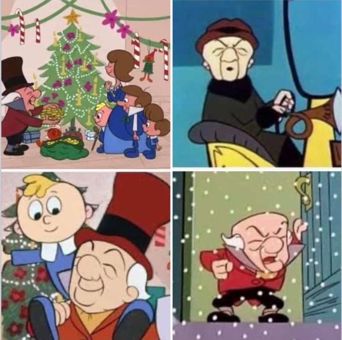 Mr Magoo's Christmas Carol jigsaw puzzle online