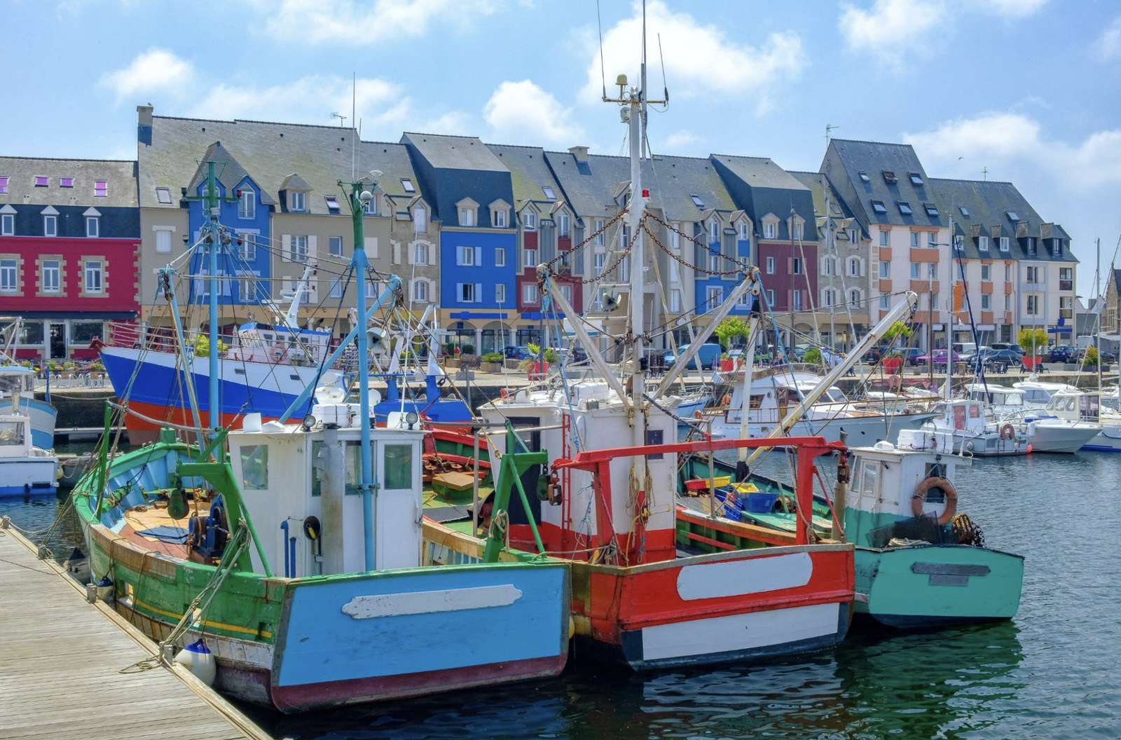 Sat PAIMPOL Finistère Franța jigsaw puzzle online