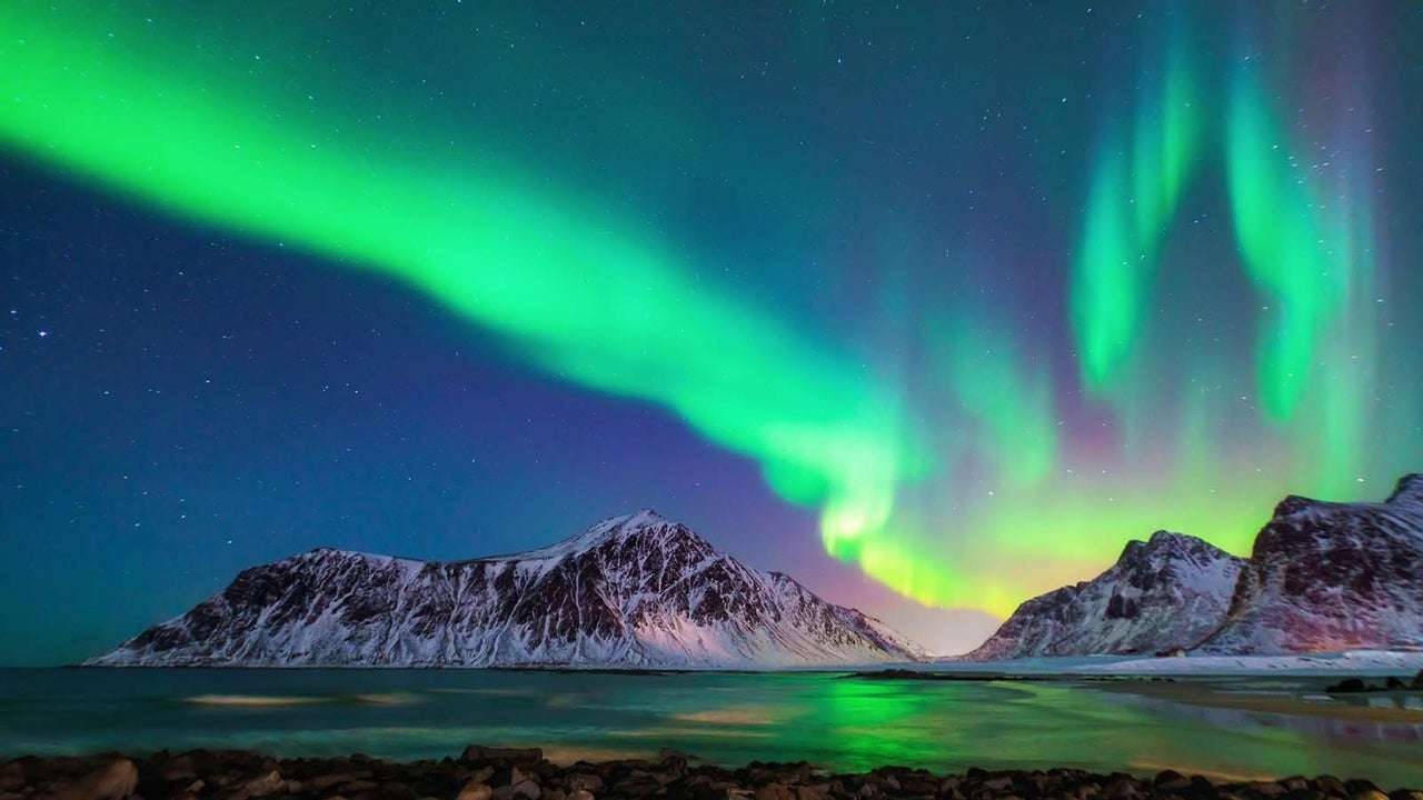 Northern Lights, Norway jigsaw puzzle online