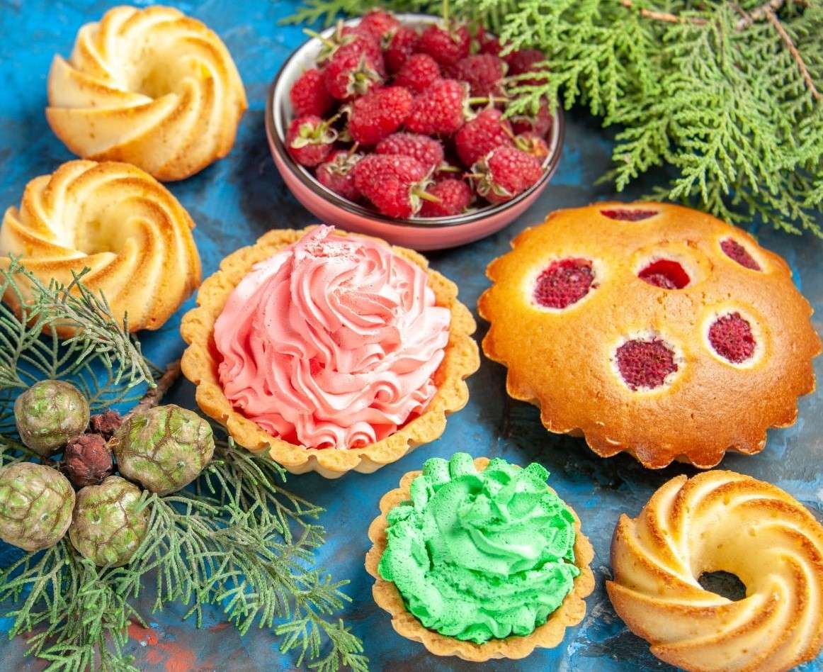 Cupcakes și fursecuri jigsaw puzzle online