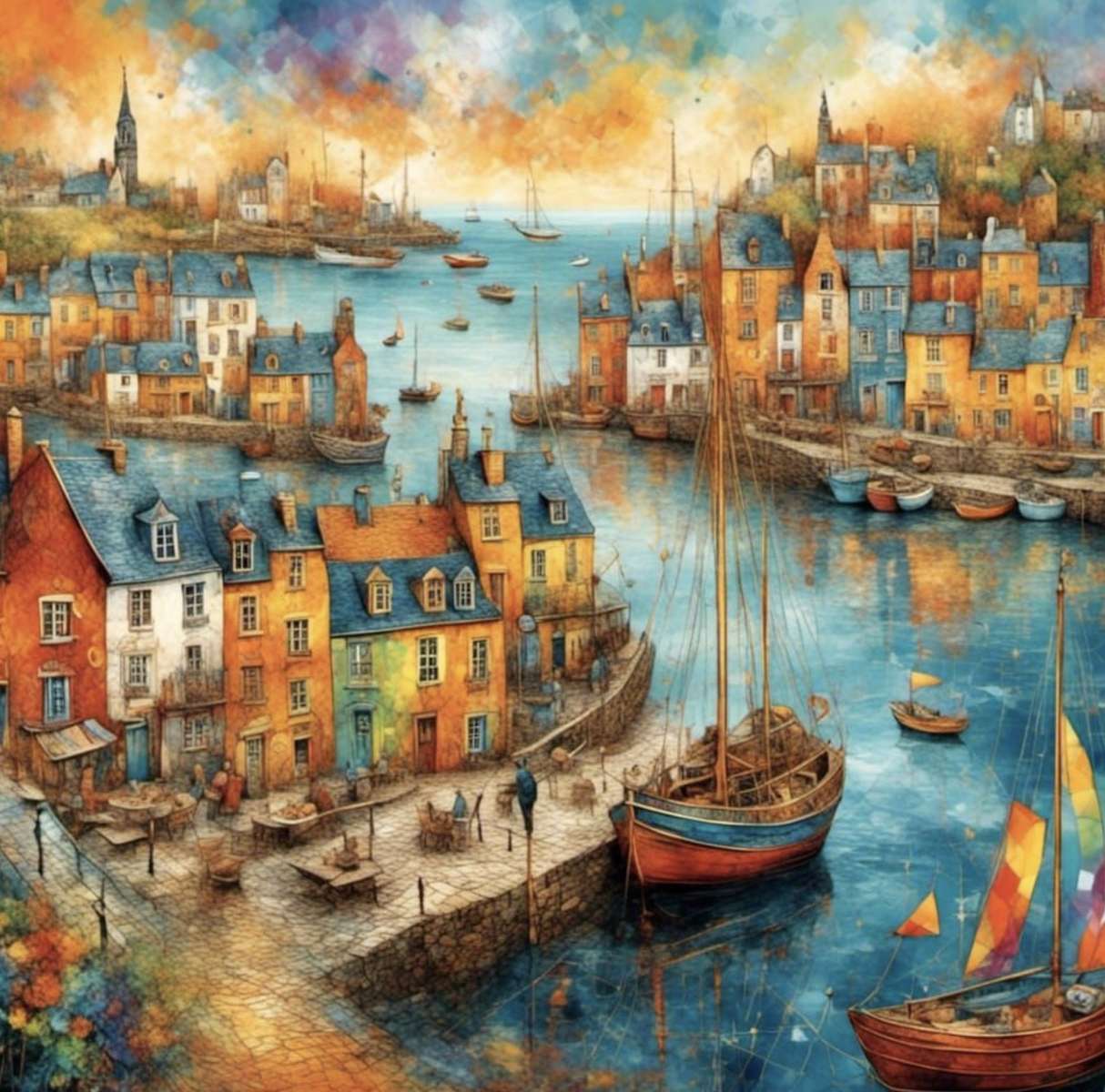 Vieux port jigsaw puzzle online