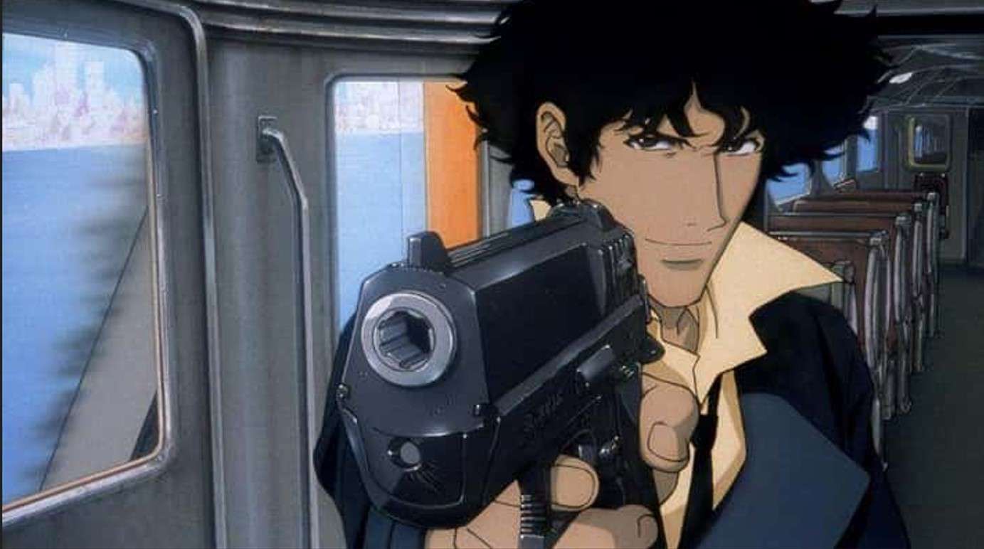 Spike Spiegel with a Gun, Cowboy Bebop jigsaw puzzle online