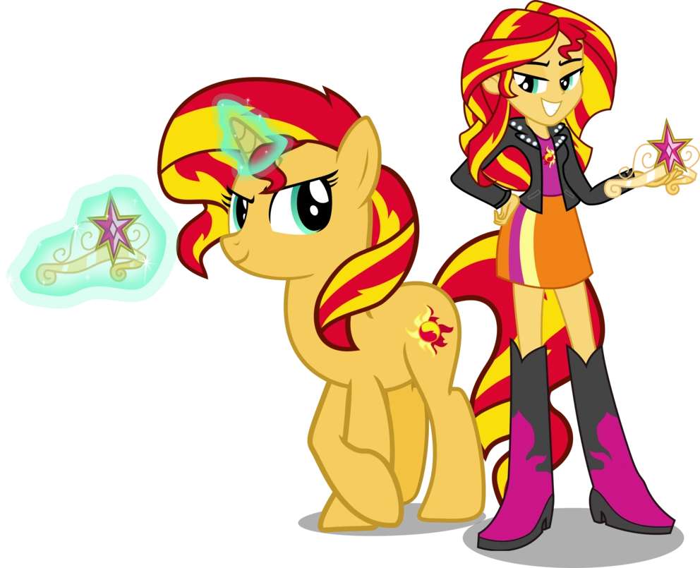 Sunset Shimmer Unreformed jigsaw puzzle online