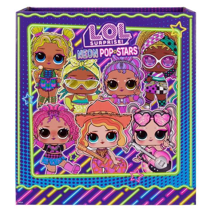 Usine de puzzle LOL Surprise Neon Pop Stars puzzle en ligne